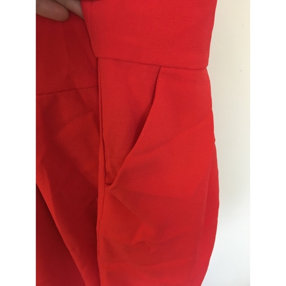 Coral Forever21 Dress with Pockets! - Picture 5 of 5